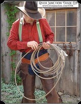 Old Western Lariat Lasso Roping Rope - 1 of 7