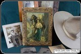 Great early Cowgirl Photo Album, multi-color on celluloid cover - 2 of 11