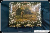 Victorian era Upland Game hunters Photo Album, multi-color on celluloid cover - 3 of 8