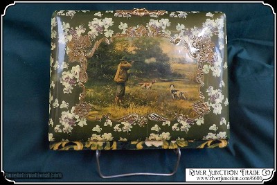 Victorian era Upland Game hunters Photo Album, multi-color on celluloid cover - Image 3 of 8