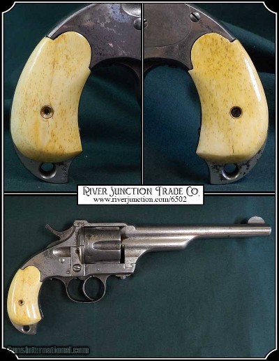 Grips for a Merwin and Hulbert two piece bone