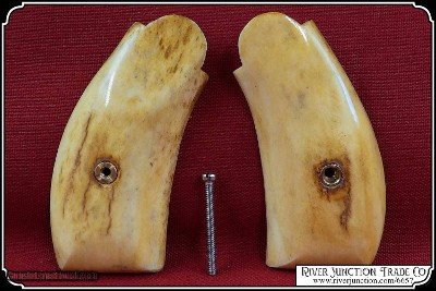 Elk Ivory look smooth Grips for Smith and Wesson Frontier - Image 6 of 9