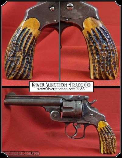 Elk jigged Grips for Smith and Wesson Frontier