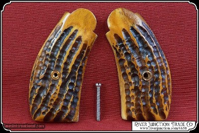 Elk jigged Grips for Smith and Wesson Frontier - Image 6 of 9