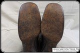 Original antique Old West Cowboy boots with original boot trees - 7 of 9