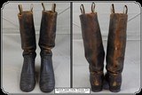 Original antique Old West Cowboy boots with original boot trees - 3 of 9