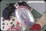 Flask, vintage pewter - 2 of 6