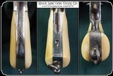 European Copy of a Smith & Wesson Double Action .44 Russian Engraved with bone grips - 8 of 18