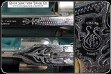 European Copy of a Smith & Wesson Double Action .44 Russian Engraved with bone grips - 15 of 18