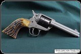 Ruger Wrangler, Old Vaquero and other Ruger Grips ~ Hand made Jigged Elk Horn Grips with Antique stained RJT#6594 - 8 of 13