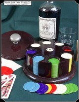 Compact Traveling Gamblers Poker Chip Rack - 1 of 10