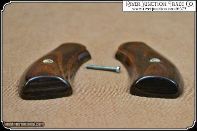 Smith & Wesson Caliber: 38 S&W Grip: Rose Wood RJT#6623 - Image 6 of 8