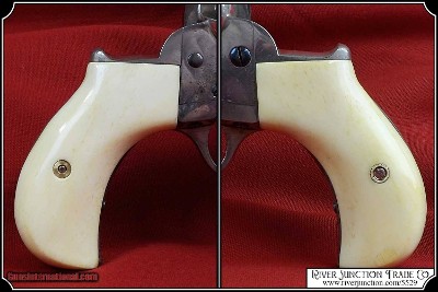 Colt Lightning & Thunderer Grips ~ Hand made Bone two piece Grips RJT#5529 - Image 4 of 9