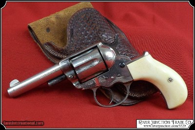 Colt Lightning & Thunderer Grips ~ Hand made Bone two piece Grips RJT#5529 - Image 3 of 9