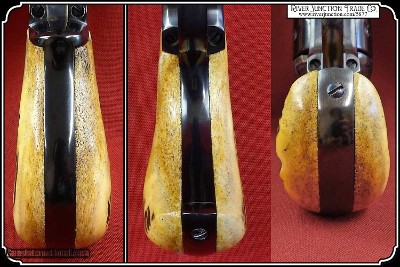 Uberti Thunderer Hand made Elk Horn w/bark two piece Grips RJT#5877 - Image 5 of 9