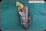 Antique OLIVE Brand Holster for a Colt 1873 4 3/4 or 5 1/2 inch barrel - 3 of 9