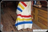 Multi stripe Vintage GOLDEN DAWN Blanket - 3 of 6