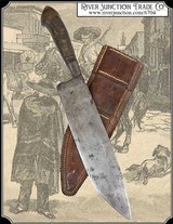 Artistically handcrafted 1870 Mexican knife - 1 of 13