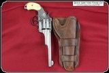 Merwin Hulbert Hand Made Holster - Mexican Double Loop Holster Copied from original in the River Junction Collection - 4 of 7
