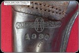Very Rare Herman H. Heiser holster for a 3 1/2 inch Colt Lightning/Thunderer Model - 6 of 8