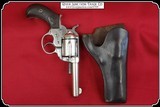 Very Rare Herman H. Heiser holster for a 3 1/2 inch Colt Lightning/Thunderer Model - 4 of 8