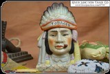 Antique Indian Chief Hand painted Tobacco Jar - 2 of 9