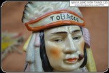 Antique Indian Chief Hand painted Tobacco Jar - 9 of 9