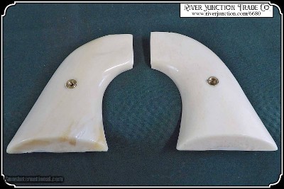 Natural Bone grips for Colt Peacemaker .22 cal. RJT#6680 - Image 7 of 9