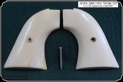 Natural Bone grips for Colt Peacemaker .22 cal. RJT#6680 - Image 6 of 9