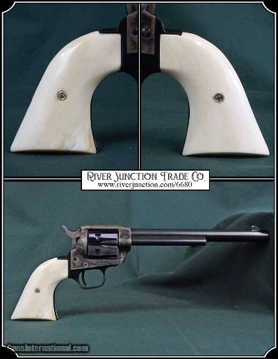Natural Bone grips for Colt Peacemaker .22 cal. RJT#6680