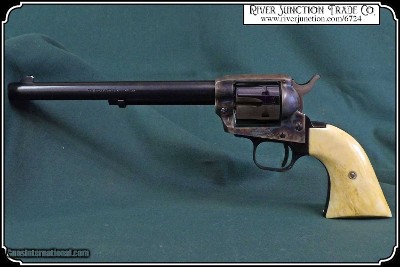 Light Antiqued Smooth Bone 2 Piece Grips for the Colt .22 Cal Peacemaker RJT#6724 - Image 3 of 9