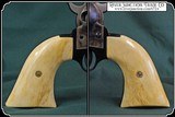 Light Antiqued Smooth Bone 2 Piece Grips for the Colt .22 Cal Peacemaker RJT#6724 - 4 of 9