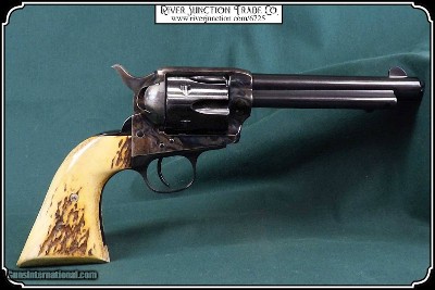Elk With Bark Light Antique Extended Grip RJT# 6725 - Image 2 of 9