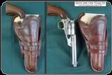 Antique holster and belt for 4 3/4 or 5 1/2 inch barreled Colt SAA, S&W and others - 5 of 11