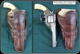 Antique holster and belt for 4 3/4 or 5 1/2 inch barreled Colt SAA, S&W and others - 3 of 11