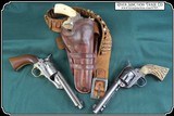 Antique holster and belt for 4 3/4 or 5 1/2 inch barreled Colt SAA, S&W and others - 2 of 11