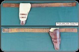 Antique holster and belt for 4 3/4 or 5 1/2 inch barreled Colt SAA, S&W and others - 8 of 11