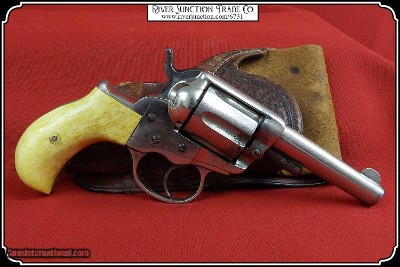 Hand made Bone two piece Light Antiqued Grips Colt Lightning & Thunderer Grips RJT# 6731 - Image 3 of 9