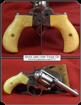 Hand made Bone two piece Light Antiqued Grips Colt Lightning & Thunderer Grips RJT# 6731 - 1 of 9