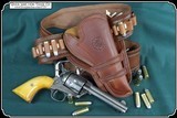 Mexican Double Loop Holster for a 4 3/4 inch barrel - 3 of 9