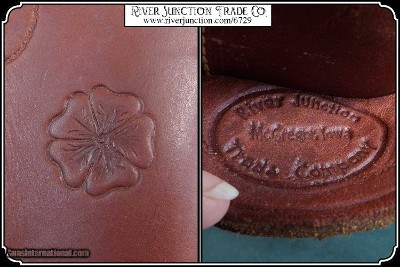 Mexican Double Loop Holster for a 4 3/4 inch barrel - Image 8 of 9