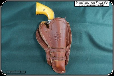 Mexican Double Loop Holster for a 4 3/4 inch barrel - Image 4 of 9