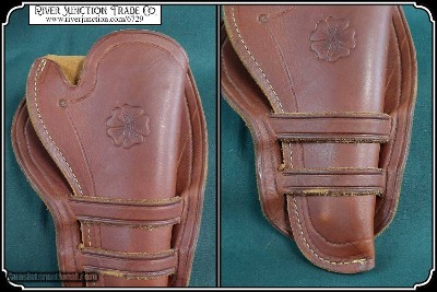 Mexican Double Loop Holster for a 4 3/4 inch barrel - Image 7 of 9