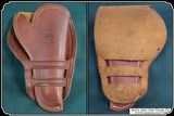 Mexican Double Loop Holster for a 4 3/4 inch barrel - 6 of 9