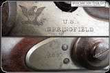 1869 Springfield trapdoor rifle .50-70 - 9 of 22