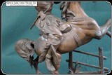 Statue of an American Indian Mounted on a Fine Horse - 6 of 12