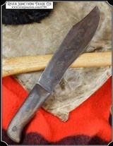 Original 18th Century hand forged Iron "Hudson Bay" Camp Knife ((MAKE AN OFFER))