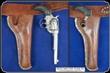 Very Rare Herman H. Heiser holster for a 6 inch Colt .22 Peacemaker or Colt Lightning/Thunderer - 4 of 11