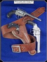Very Rare Herman H. Heiser holster for a 6 inch Colt .22 Peacemaker or Colt Lightning/Thunderer