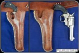Very Rare Herman H. Heiser holster for a 6 inch Colt .22 Peacemaker or Colt Lightning/Thunderer - 3 of 11